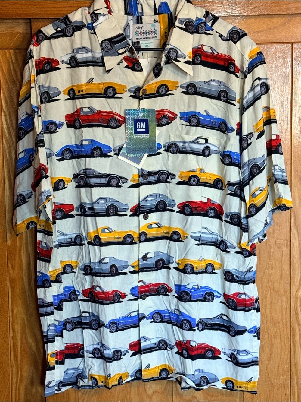 Vintage Reyn Spooner American Classics - Button-Up Men’s Shirt - Corvettes